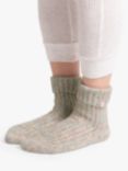 totes Chunky Rib Slipper Socks, Multi