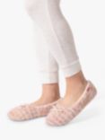 totes Knit Ballet Slippers, Pink