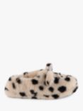 totes Novelty Dalmatian Full Back Slippers, Multi