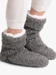 totes Faux Fur Slipper Sock Booties