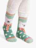 totes Slipper Socks, Pack of 3, Polar Bear