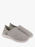 totes Felt Full Back Slippers, Grey