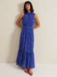 Phase Eight Petite Sofia Maxi Dress, Blue