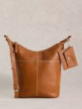 White Stuff Mia Leather Handbag, Mid Tan