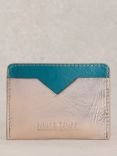 White Stuff Sloane Leather Card Holder, Multi