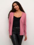 KAFFE Fenia Astrid Open Neck Cardigan, Rose