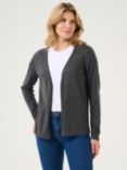 KAFFE Fenia Astrid Cardigan, Black Oyster