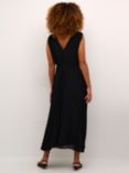 KAFFE Melle Sleeveless Dress, Deep Black