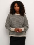 KAFFE Ellery Textured Wool Blend Jumper