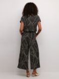 KAFFE Kamille Jumpsuit, Black/Turtledove