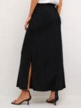 KAFFE Mallie Jersey Maxi Skirt, Black