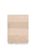 Part Two Kitha Wool Stripe Scarf, Cream/Beige