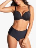 Panache 365 Underwired Plunge T-Shirt Bra, Black