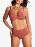 Panache 365 Underwired Plunge T-Shirt Bra, Lipstick