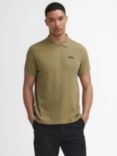 Barbour International Albury Cotton Polo Shirt, Olive