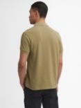 Barbour International Albury Cotton Polo Shirt, Olive