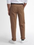 Barbour Sueded Sateen Tailored Trousers, Sandstone