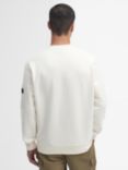 Barbour International Grip Crew Jumper, Whisper White