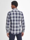 Barbour Wetherham Cotton Check Shirt, Blue/Multi