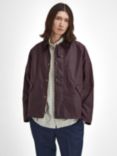 Barbour Transport Men's Wax Jacket, Bordeaux