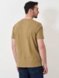 Crew Clothing Cotton T-Shirt, Camel Brown