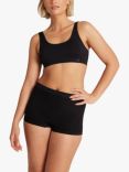 Nudea Essentials Seamless Smooth Crop Top, Pack of 2, Blush/Black