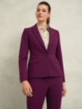 Hobbs Sami Tailored Blazer, Plum