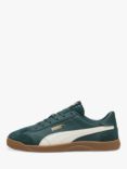 PUMA Club 5v5 Leather Blend Trainers, Green