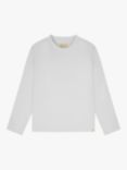 Uskees 7010 Long Sleeve T-Shirt, White