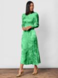 Closet London Jacquard Midi Dress, Green