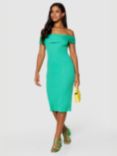 Closet London Bandeau Bodycon Dress, Green