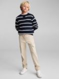 Mango Kids' Marino Cotton Stripe Jumper