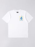 Edwin Drink Mood T-Shirt, White