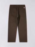 Edwin Wide-Leg Trousers, Brown