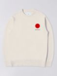 Edwin Japanese Sun Sweatshirt, Whisper White