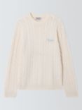 Carhartt WIP Signature Cable Knit Jumper, Natural / Dusty Ice