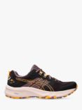 ASICS TRABUCO TERRA 2 Women's Running Shoes, Aubergine/Orange