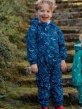 Muddy Puddles Kids' 3-in-1 Waterproof Snowsuit, Navy/Multi