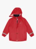 Muddy Puddles Kids' Waterproof Rainy Day Jacket, Red