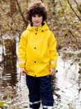 Muddy Puddles Kids' Waterproof Rainy Day Jacket, Yellow