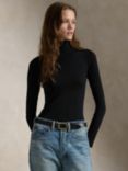 Polo Ralph Lauren Slim Fit Turtleneck Top, Polo Black