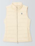 Polo Ralph Lauren Logo Packaway Gilet, Guide Cream