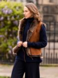 Celtic & Co. Toscana Sheepskin Gilet, Whisky