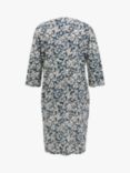 Celtic & Co. Floral Cocoon Dress, Navy/Multi