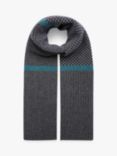 Celtic & Co. Men's Lambswool Chevron Scarf, Ingido