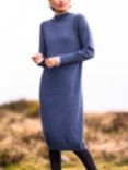 Celtic & Co. Geelong Wool Midi Dress, Indigo