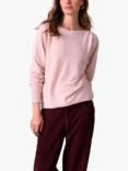 Celtic & Co. Geelong Wool Slash Neck Jumper, Peony