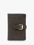 Celtic & Co. Buckle Leather Wallet, Chocolate