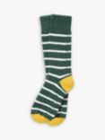 Celtic & Co. Stripe Merino Wool Blend Socks, Bottle Green