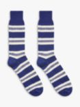 Celtic & Co. Merino Cotton Stripe Socks